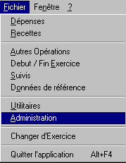 menu fichier_administration